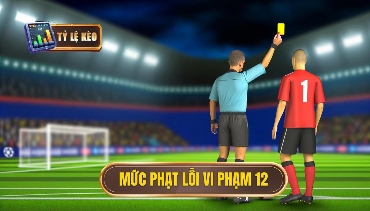 Lỗi 12 trong bóng đá là gì? Phân tích toàn diện 2 Mức xử phạt cho Lỗi 12
