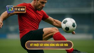 Kỹ thuật sút bóng bằng đầu gối trái