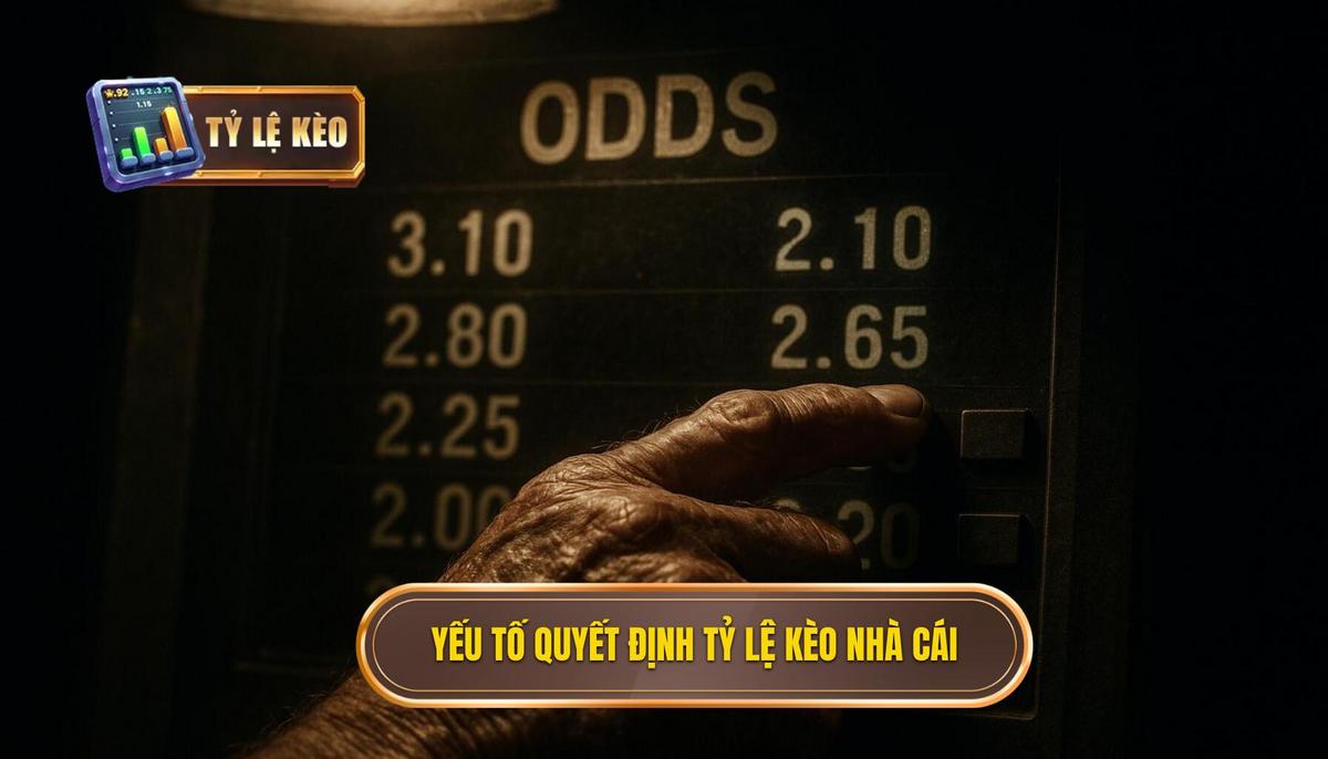 Các yếu tố then chốt cấu thành tỷ lệ kèo nhà cái