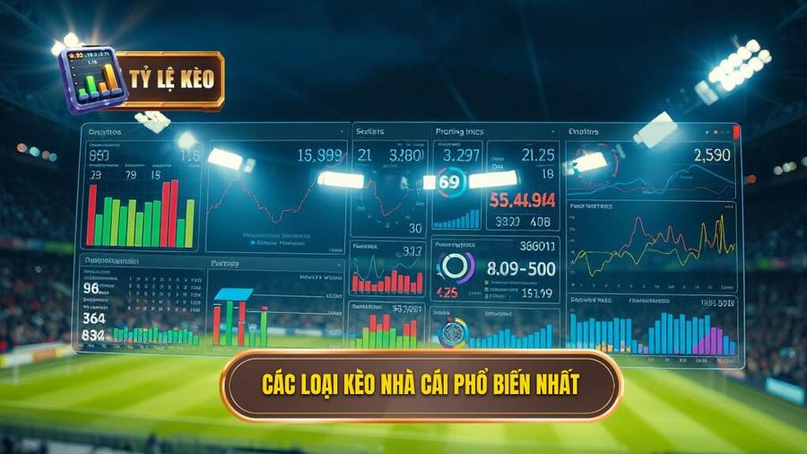 2. Các loại kèo nhà cái phổ biến nhất