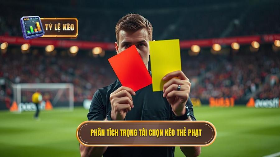 Bí quyết chọn kèo thẻ phạt thông qua phân tích trọng tài