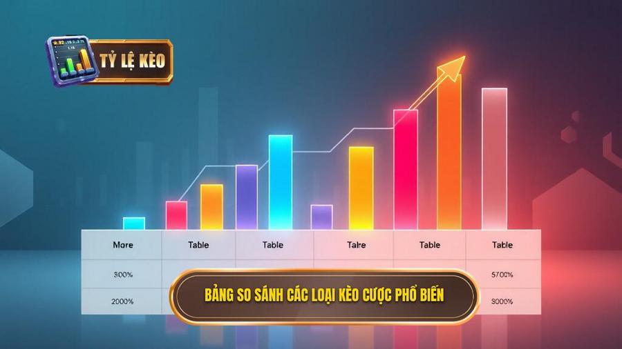 Bảng so sánh các loại kèo phổ biến hiện nay