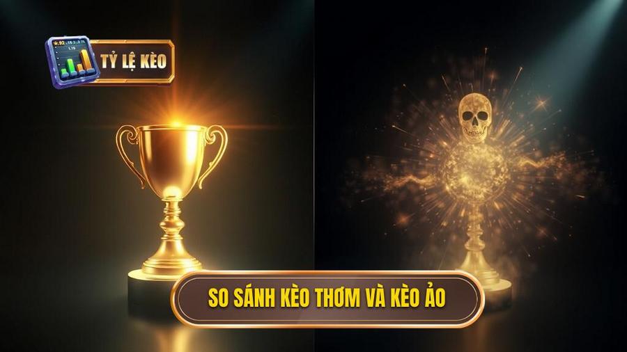 Bảng so sánh giữa Kèo Thơm và Kèo Ảo