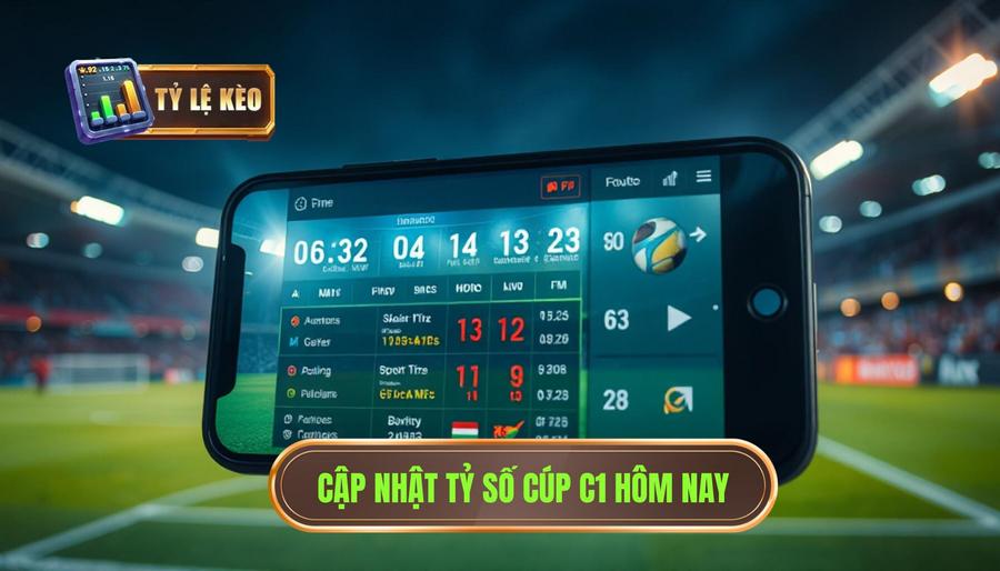 Cập nhật tỷ số cúp C1 hôm nay